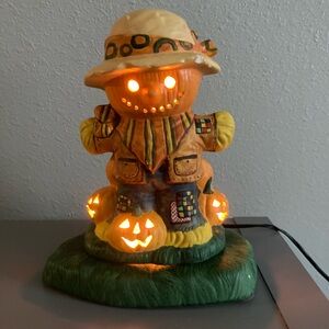 Vintage Ceramic Scarecrow